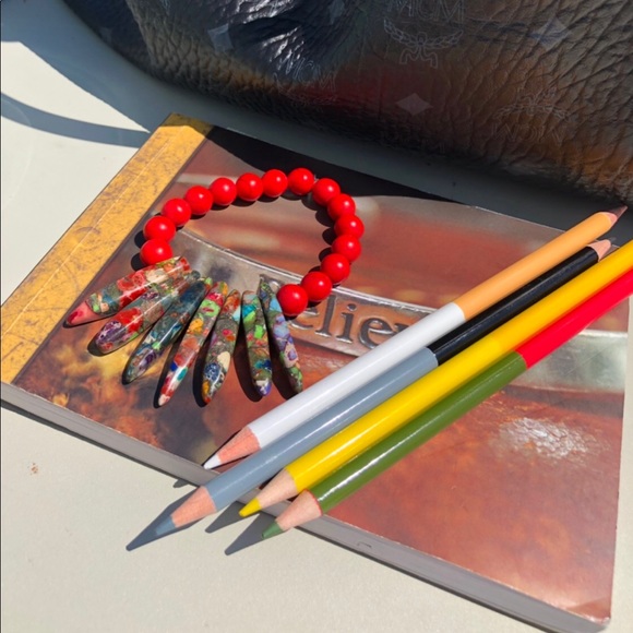 Red Rebel Graffiti Bracelet - Picture 3 of 3